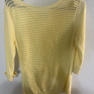 Yellow sweater